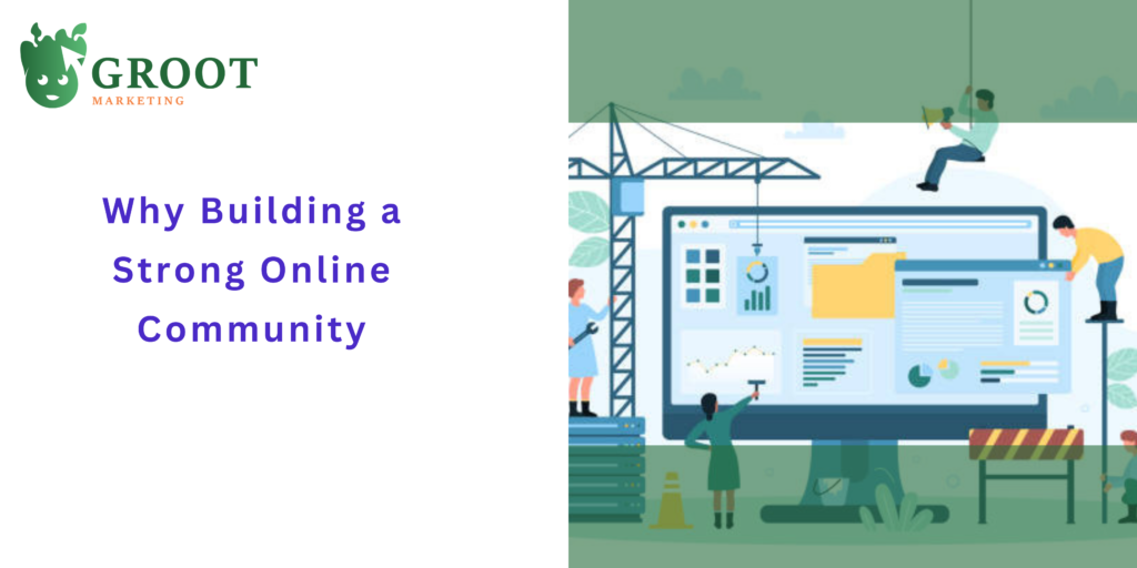 why building a storng online community.